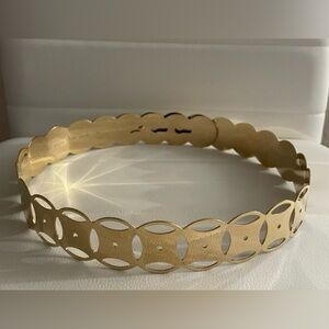 Oscar de la Renta Metallic Belt